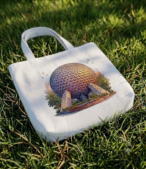 Epcot Tote Bag - White