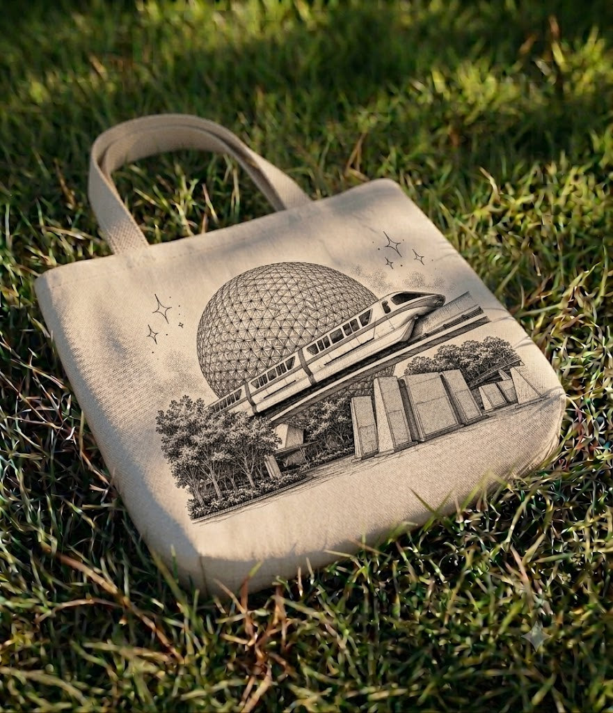 Epcot Tote Bag - Beige