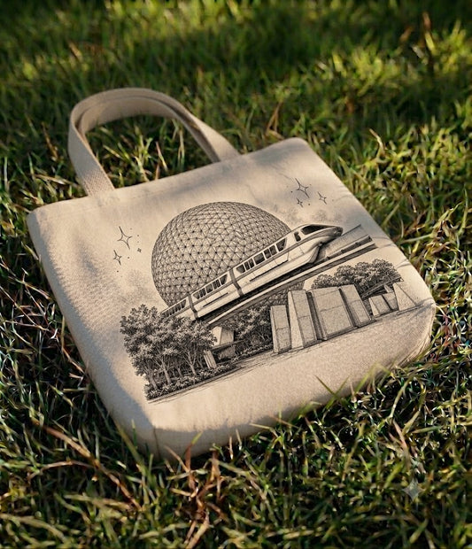 Epcot Tote Bag - Beige