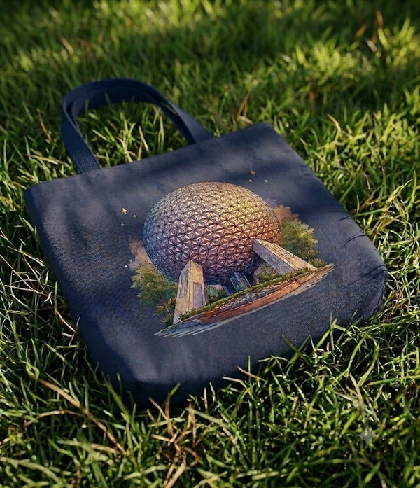 Epcot Tote Bag - Blue