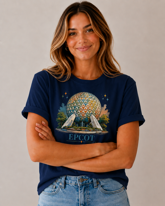 Women's Epcot Festival of the Arts T-Shirt - Navy