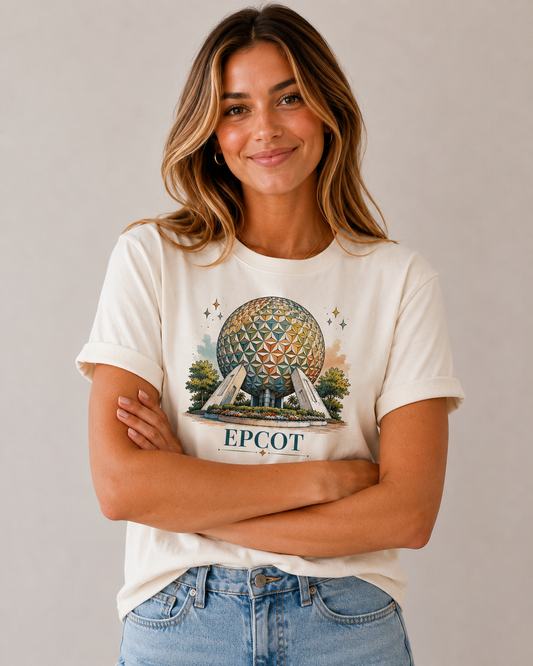 Women's Epcot Festival of the Arts T-Shirt - Sand