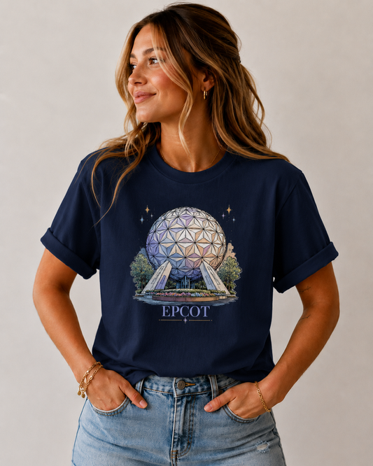 Women's Epcot Food & Wine T-Shirt - Navy