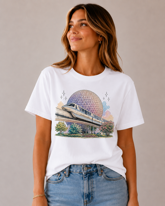 Women's Epcot World Showcase T-Shirt - White
