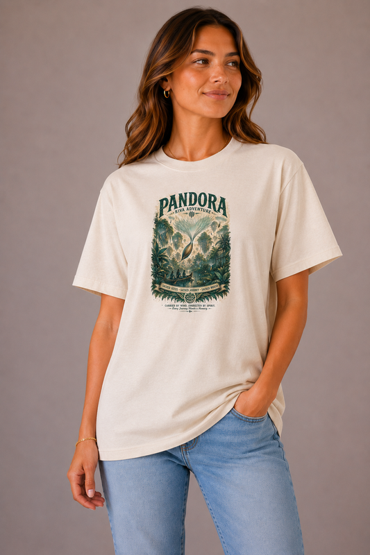 Women's Pandora Riva Adventure T-Shirt - Sand