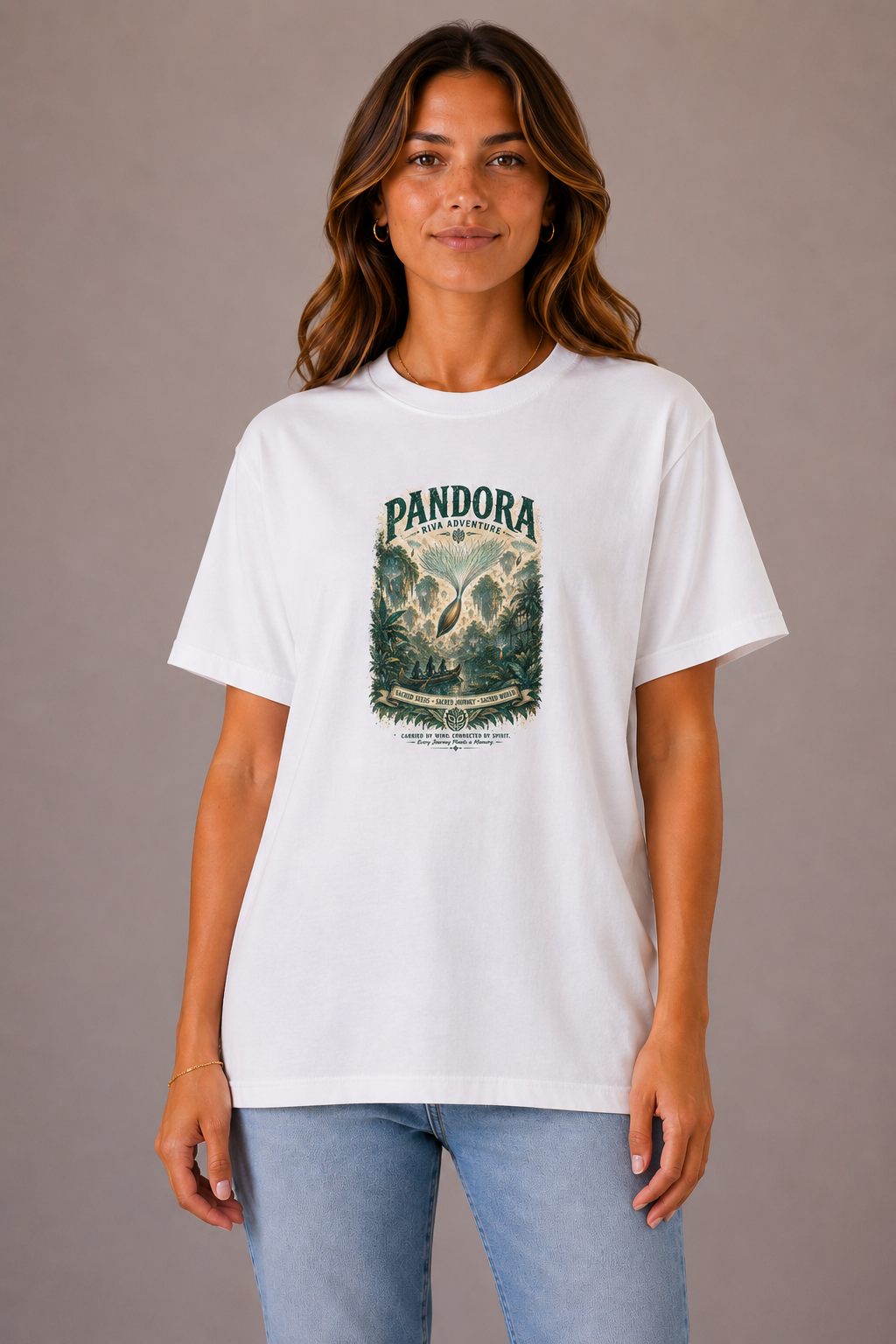 Women's Pandora Riva Adventure T-Shirt - White
